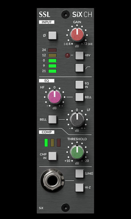 SOLID STATE LOGIC 500-SERIES SIX CHANNEL - TechSoundSystem.com