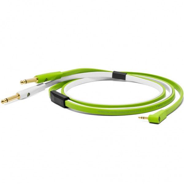 NEO OYAIDE D+ MYTS CLASS B 1.5MT CAVO DI LINEA MINI JACK STEREO 3,5MM - 2 JACK 6,35MM MONO 1,5 METRI - TechSoundSystem.com