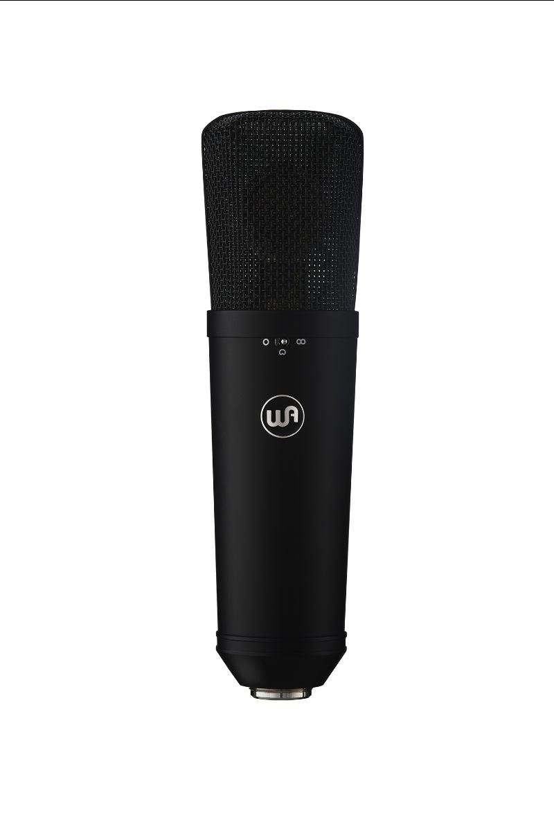WARM AUDIO WA-87 R2 BLACK MICROFONO A CONDENSATORE FET CON CAPSULA LARGA - TechSoundSystem.com