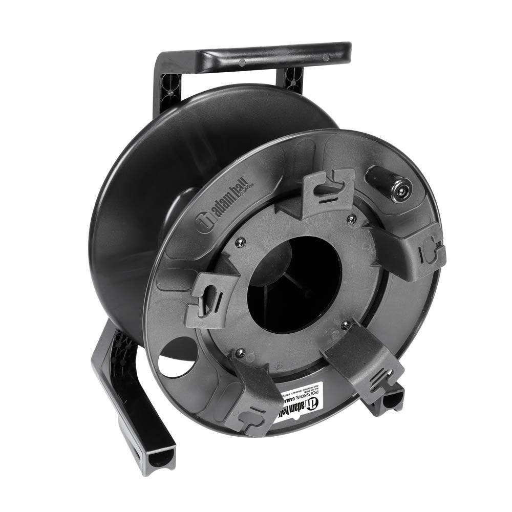 ADAM HALL 70225 AVVOLGICAVO IN PLASTICA INFRANGIBILE CON MANIGLIA ERGONOMICA + FRENO + GUIDA CAVO REMOVIBILE - TechSoundSystem.com