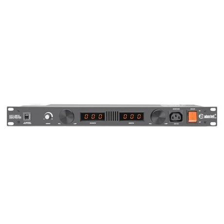 ADAM HALL PCL10 PRO REGOLATORE DI TENSIONE A RACK CON ILLUMINAZIONE A LED REGOLABILE DISPLAY VOLTOMETRO E AMPEROMETRO - TechSoundSystem.com