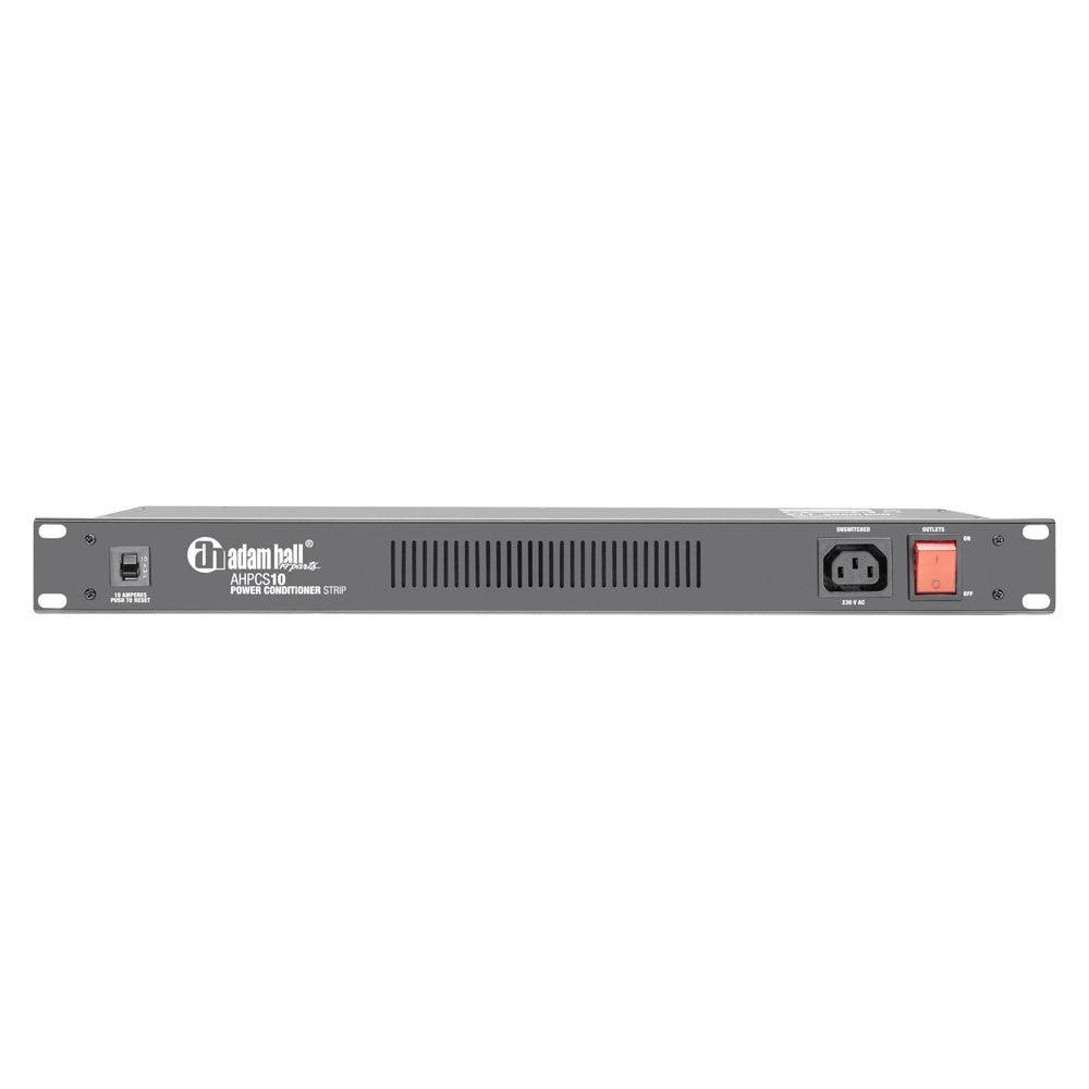 ADAM HALL PCS10 REGOLATORE DI TENSIONE A RACK CON 9 USCITE IEC 10A - TechSoundSystem.com