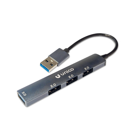 UNICO AD 0225 Hub USB 4 porte - TechSoundSystem.com