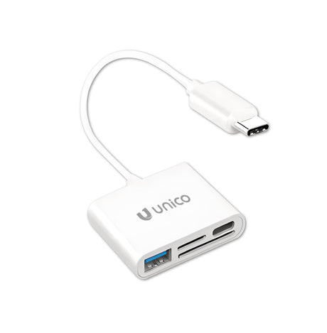 UNICO AD 0298 Hub type-C 4in1 - TechSoundSystem.com