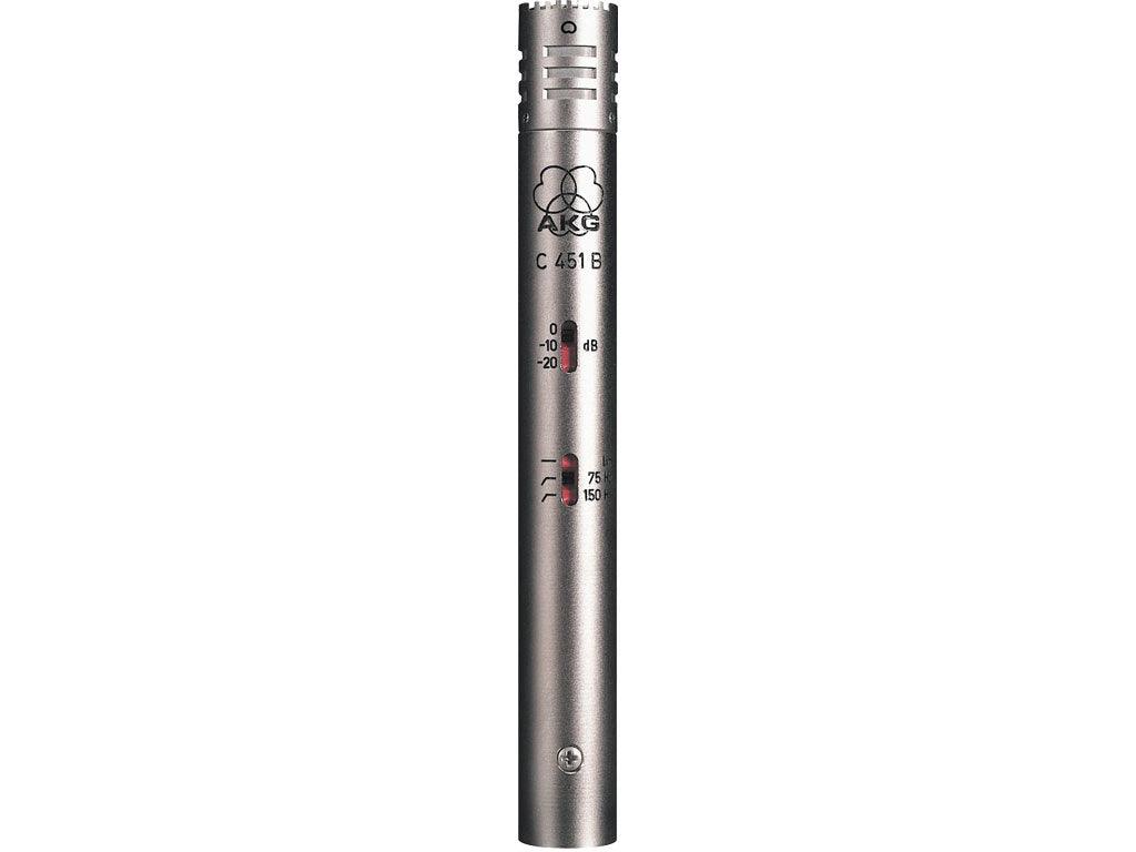 AKG C451B MICROFONO A CONDENSATORE CARDIOIDE PER STRUMENTI - TechSoundSystem.com