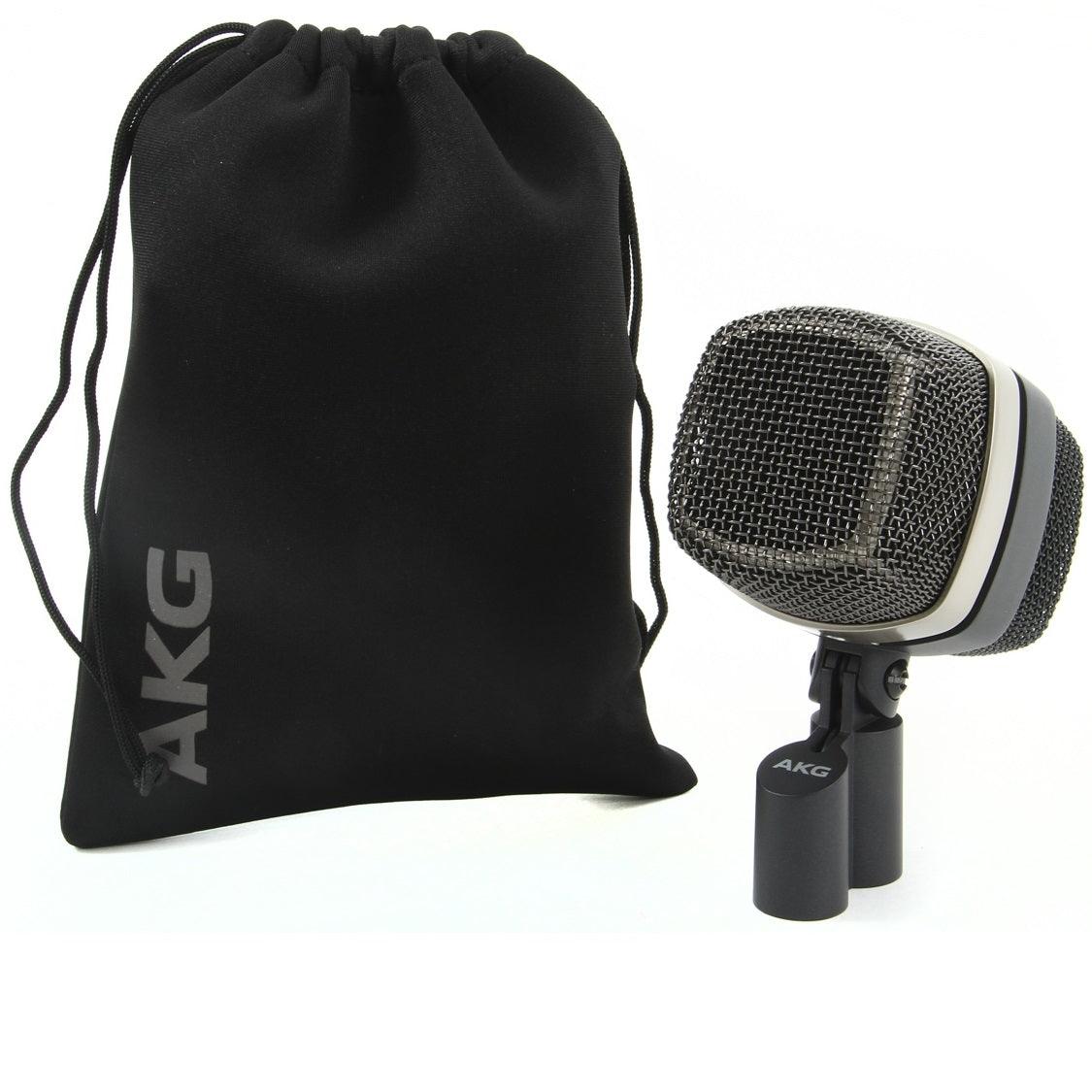 AKG D12VR MICROFONO DINAMICO CARDIOIDE PER GRANCASSA 3 PRESET SELEZIONABILI CON CUSTODIA - TechSoundSystem.com