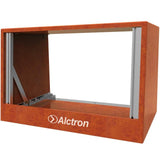 ALCTRON GC19 6U RACK DA STUDIO IN ALLUMINIO E LEGNO 6 UNITA' - TechSoundSystem.com
