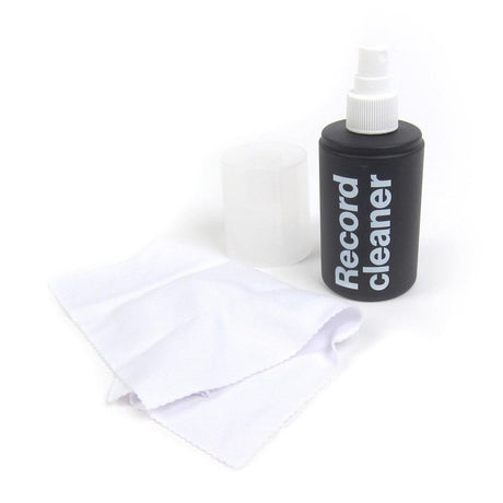 AM CLEAN SOUND RECORD CLEANER LIQUIDO PER LA PULIZIA DI DISCHI IN VINIL 200ML + PANNO IN COTONE - TechSoundSystem.com
