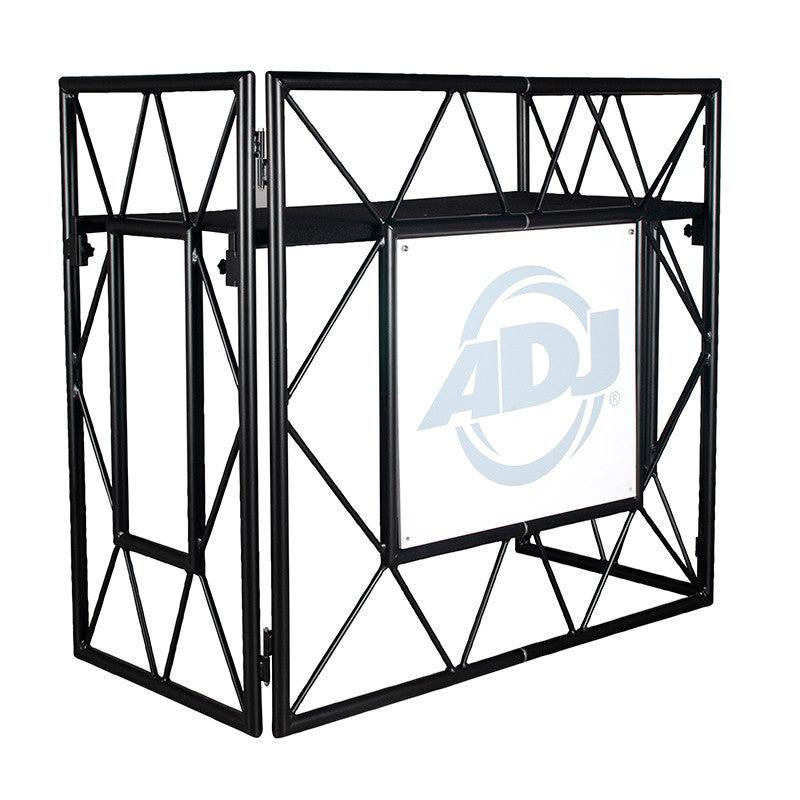 AMERICAN DJ ACCU STAND PRO EVENT TABLE II MB TAVOLO PIEGHEVOLE PER DJ ED EVENTI FINITURA MATTE BLACK - TechSoundSystem.com
