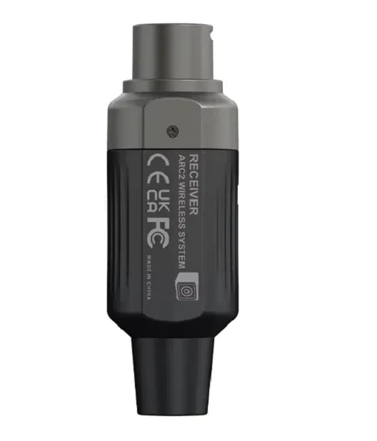 AROMA ARC 2 SISTEMA WIRELESS PER MICROFONO COMPOSTO DA TRASMETTITORE E RICEVITORE COMPATTI E PORTATILI
