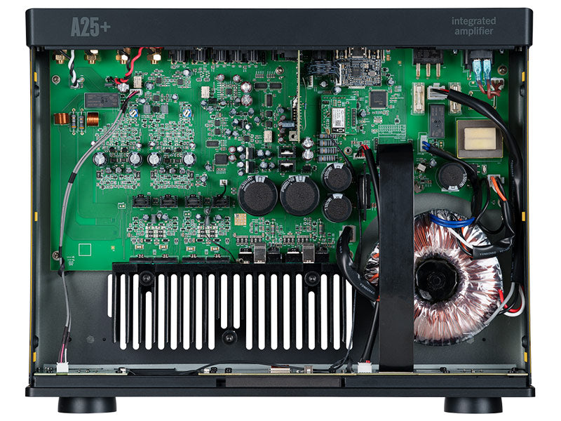 ARCAM A25+ RADIA Amplificatore integrato 2 canali da 165W in Classe G, Bluetooth 5.2 Aptx HD