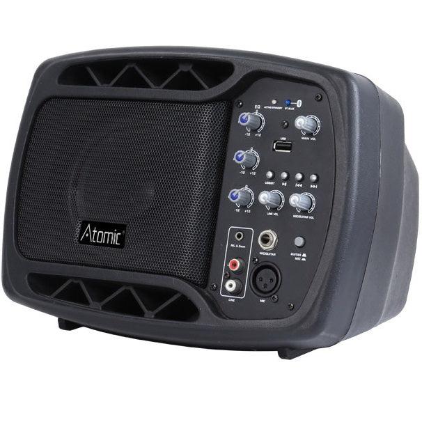ATOMIC EASYMONITOR5 SPEAKER AMPLIFICATO 80W PER VOCE E TASTIERA USB MP3 E BLUETOOTH - TechSoundSystem.com