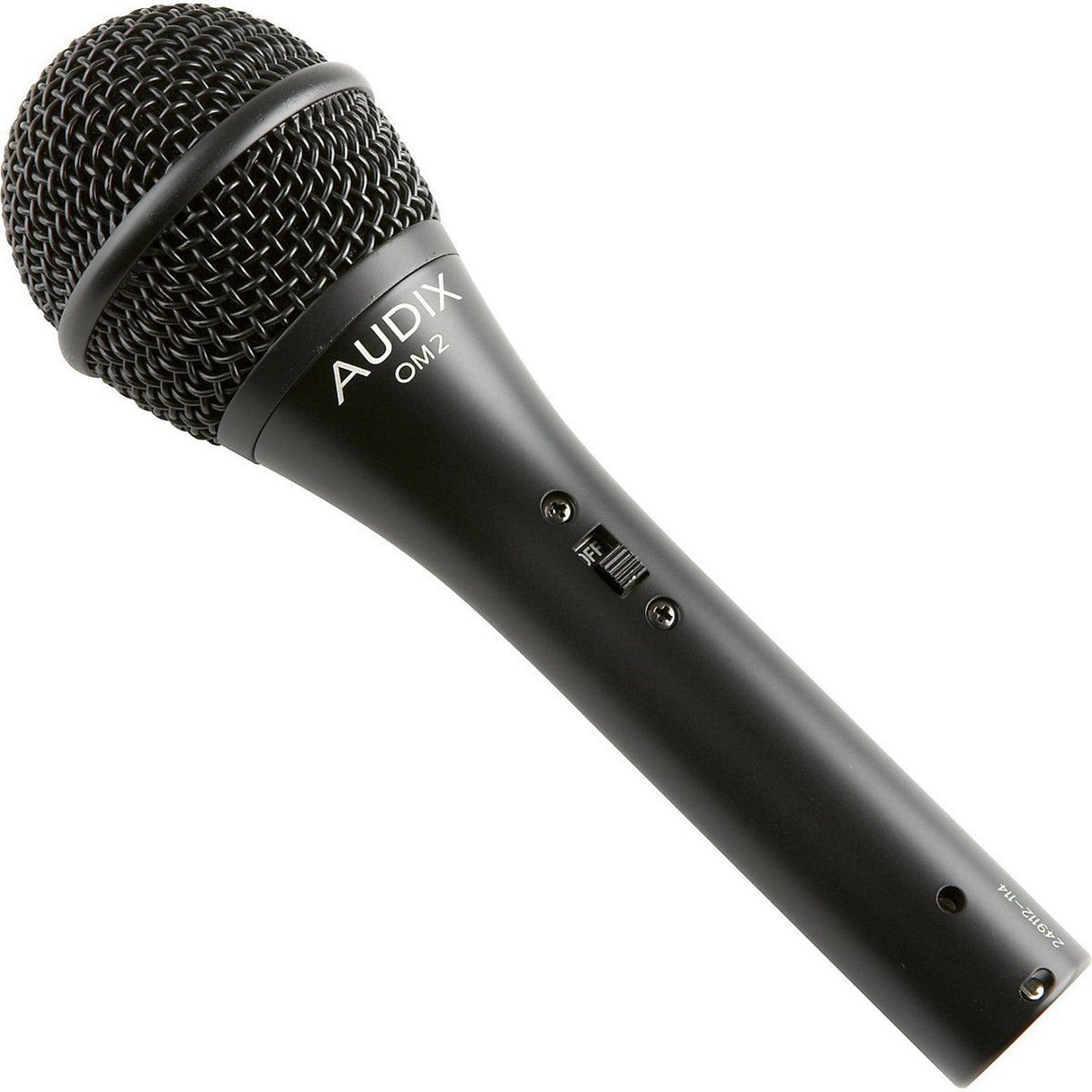 AUDIX OM2S MICROFONO DINAMICO PER VOCE CON SWITCH - TechSoundSystem.com