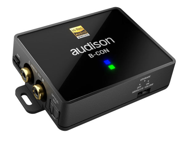 Audison B-CON II ricevitore Bluetooth 5.0 streaming Hi-Res 24bit/96kHz con Android LDAC