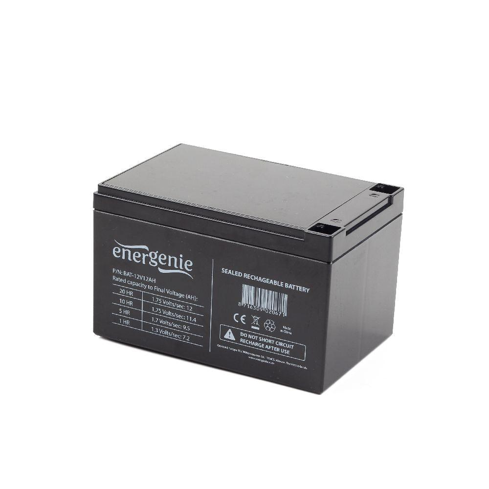 ENERGENIE BATTERY 12V 12AH - TechSoundSystem.com