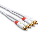BEATPORT DJ CABLES RCA 3MT CAVO AUDIO STEREO 2 RCA M - 2 RCA M 3 METRI - TechSoundSystem.com