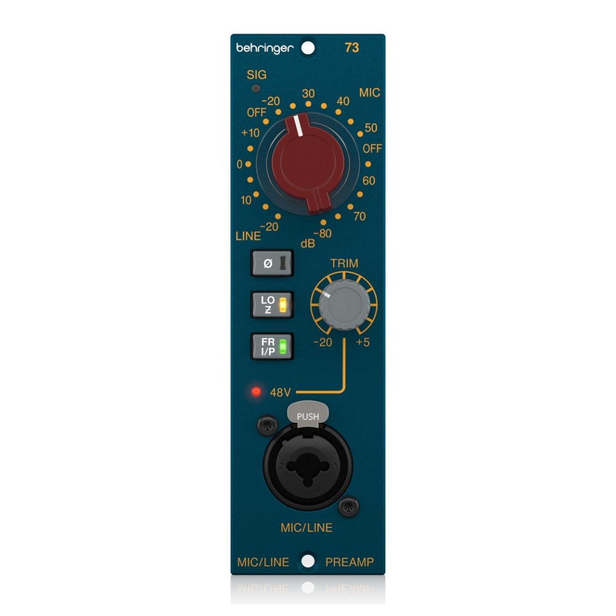 BEHRINGER 73 PREAMPLIFICATORE MICROFONICO TRASFORMATORI MIDAS