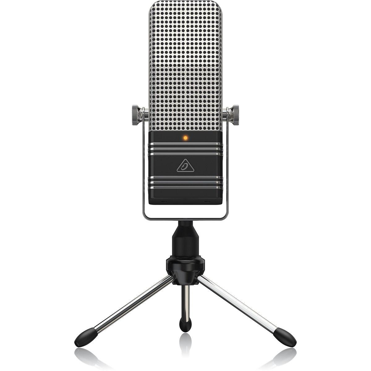 BEHRINGER BV44 VINTAGE BROADCAST MICROFONO USB PER STREAMING - TechSoundSystem.com