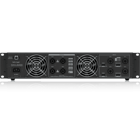 BEHRINGER NX4-6000 FINALE DI POTENZA 4 x 1600 WATT 4 CANALI CON COMPENSAZIONE AUTOMATICA DELL' IMPEDENZA - TechSoundSystem.com
