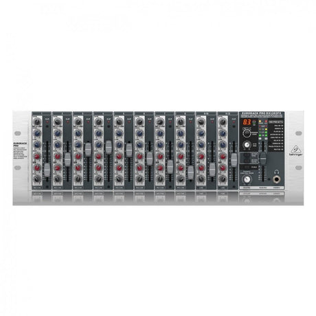 BEHRINGER RX1202FX V2 EURORACK PRO MIXER 12 CANALI 3U RACK EFFETTI 24 BIT - TechSoundSystem.com