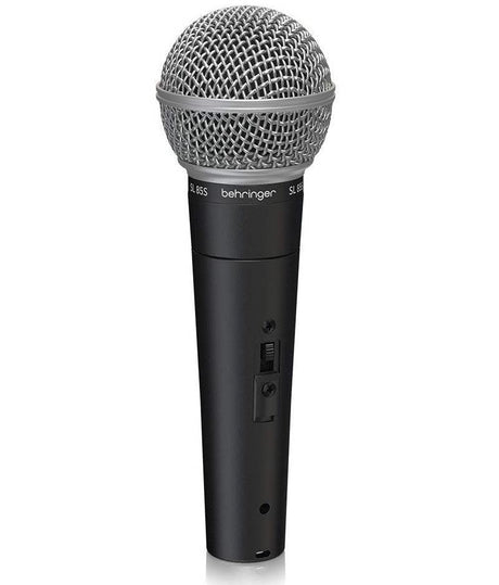 BEHRINGER SL85S MICROFONO DINAMICO CARDIOIDE SWITCH ON-OFF CON CUSTODIA - TechSoundSystem.com