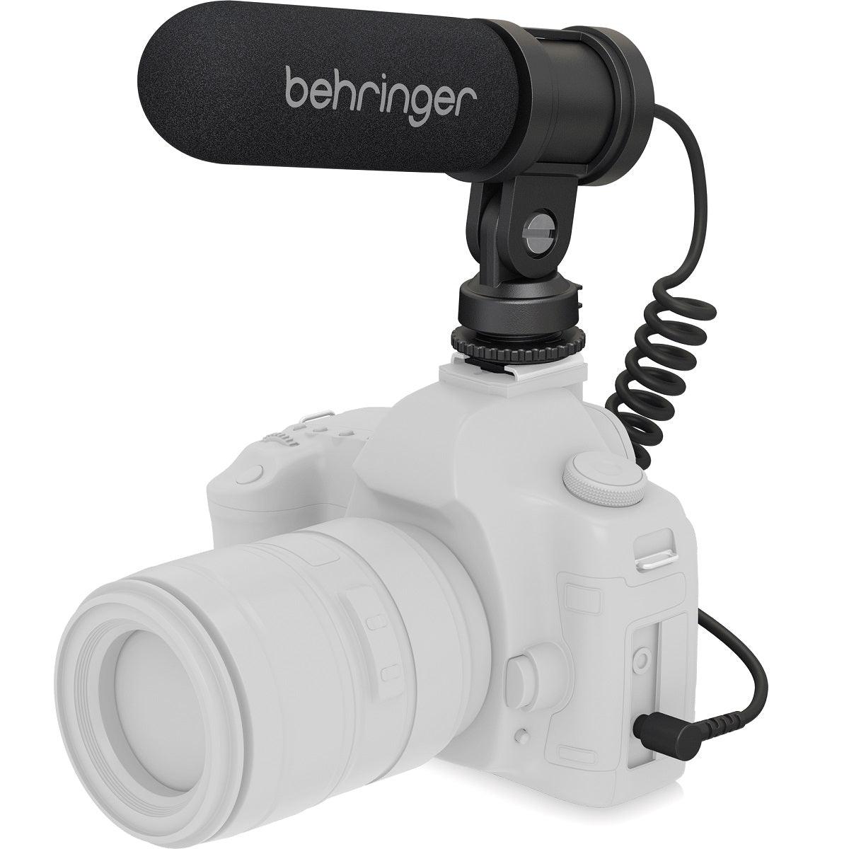 BEHRINGER VIDEO MIC MS MICROFONO PER VIDEOCAMERA A CONDENSATORE MID-SIDE DOPPIA CAPSULA - TechSoundSystem.com