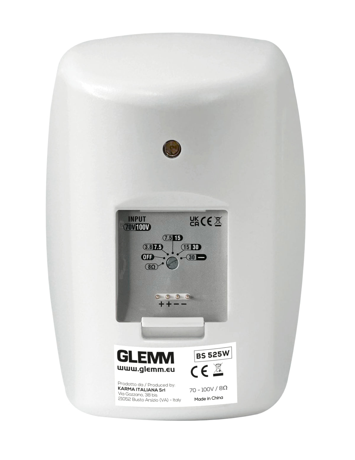 GLEMM BS AE580WI coppia casse 70/100v da 80W