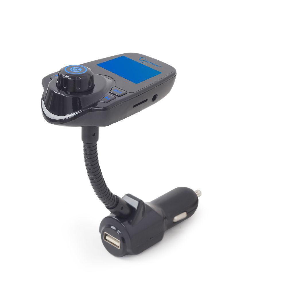 GEMBIRD CARKIT BLUETOOTH CON TRASMETTITORE FM, NERO - TechSoundSystem.com