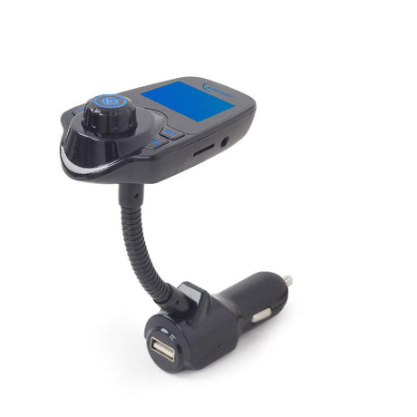 GEMBIRD CARKIT BLUETOOTH CON TRASMETTITORE FM, NERO - TechSoundSystem.com