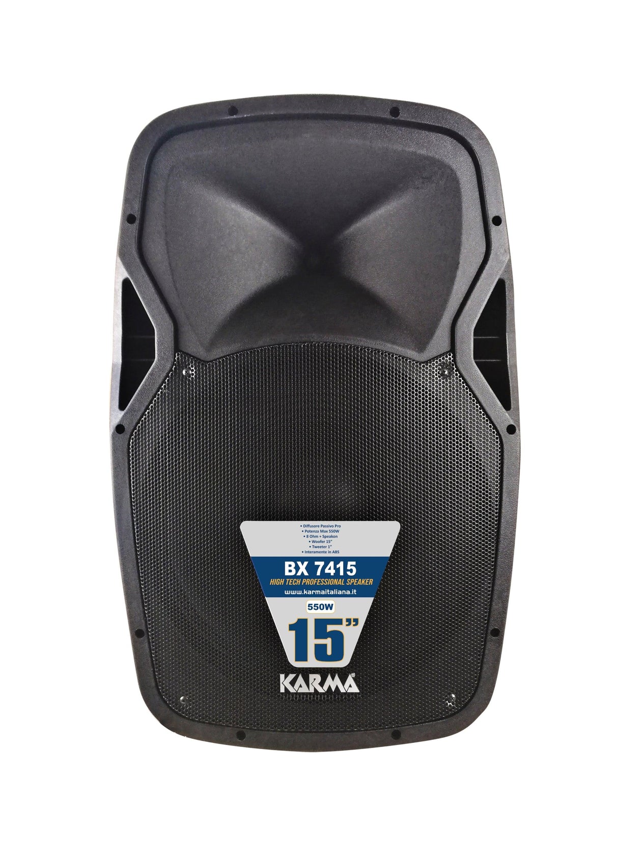 KARMA BX 7415 Box passivo in ABS 550W - TechSoundSystem.com