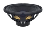 B&C 15BG100 subwoofer con sospensione in gomma 380mm 8 Ohm 2000W