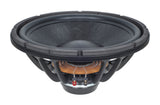 B&C 15BG76 subwoofer con sospensione in gomma 380mm 8 Ohm 1000W