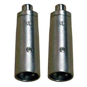 KARMA CA 8234 Coppia adattatori audio XLR m/RCA f - TechSoundSystem.com