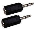 KARMA CA 8246 Coppia Spina Jack 3,5mm st/presa 2,8mm stereo - TechSoundSystem.com