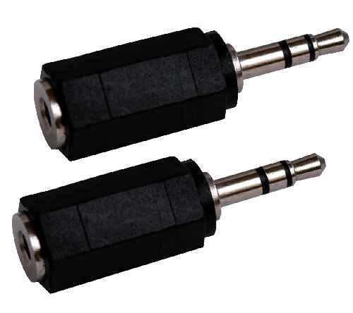 KARMA CA 8246 Coppia Spina Jack 3,5mm st/presa 2,8mm stereo - TechSoundSystem.com