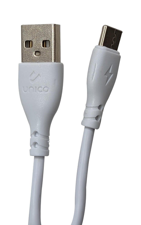 UNICO CB 9024W Cavo Type-C 3mt bianco - TechSoundSystem.com