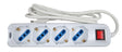 KARMA CC 9568 Multipresa 4 posti - Spina 16A - TechSoundSystem.com