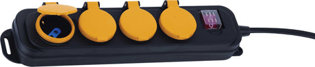 KARMA CC 9574 Multipresa impermeabile 4 posti spina Schuko - TechSoundSystem.com