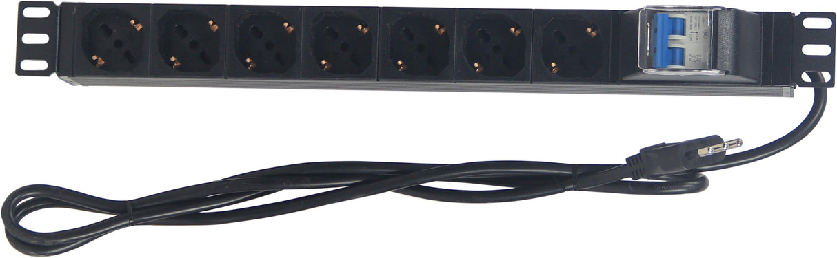 KARMA CC 9575 Multipresa rack 7 posti - Spina 16A - TechSoundSystem.com