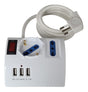 KARMA CC 9578 Multipresa 3 posti + 3 USB - Spina 16A - TechSoundSystem.com