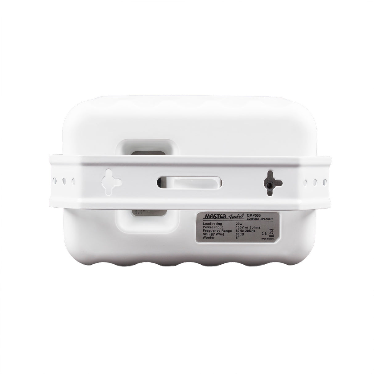 Master Audio CMP500W BIANCHE Diffusori acustici 2 vie 20W con selettore di potenza 8 Ohm / 100 Volts (COPPIA)