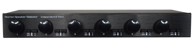 GLEMM CMT-999 Commutatore 6 zone con volume - TechSoundSystem.com