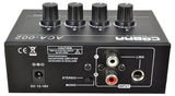 COBRA ACA-002 AMPLIFICATORE PER CUFFIE 4 CANALI 1 IN JACK - RCA 4 OUT JACK 6,35 MM - TechSoundSystem.com