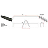 COBRA CC1034 BAG CUSTODIA PER WIND-UP BORSA IMBOTTITA 1750 X 190 X 280 MM