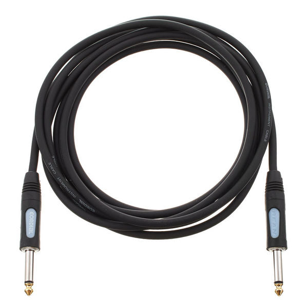 CORDIAL ELEMENTS CCFI 3 PP CAVO JACK MONO 1,4" 6,3mm - JACK MONO 1/4" 6,3mm 3 METRI