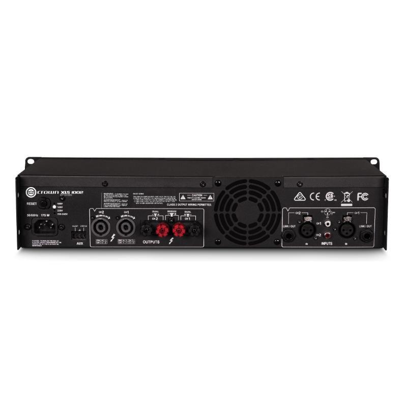CROWN XLS2002 AMPLIFICATORE 2100 WATT 4 OHM BRIDGE E 2 X 650 WATT 4 OHM STEREO CLASSE D DRIVECORE 2 - TechSoundSystem.com