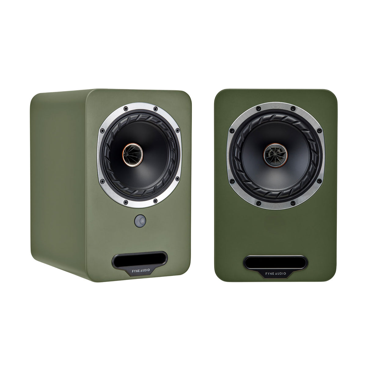 Fyne Audio Cubitt 5 Coppia diffusori da scaffale Bluetooth tecnologia IsoFlare 2 vie bass-reflex Bluetooth 5.0 aptX HD & AAC