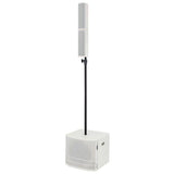 DB ES503 WHITE IMPIANTO COMPLETO ATTIVO 1000W SUBWOOFER + SATELLITI COLORE BIANCO - TechSoundSystem.com