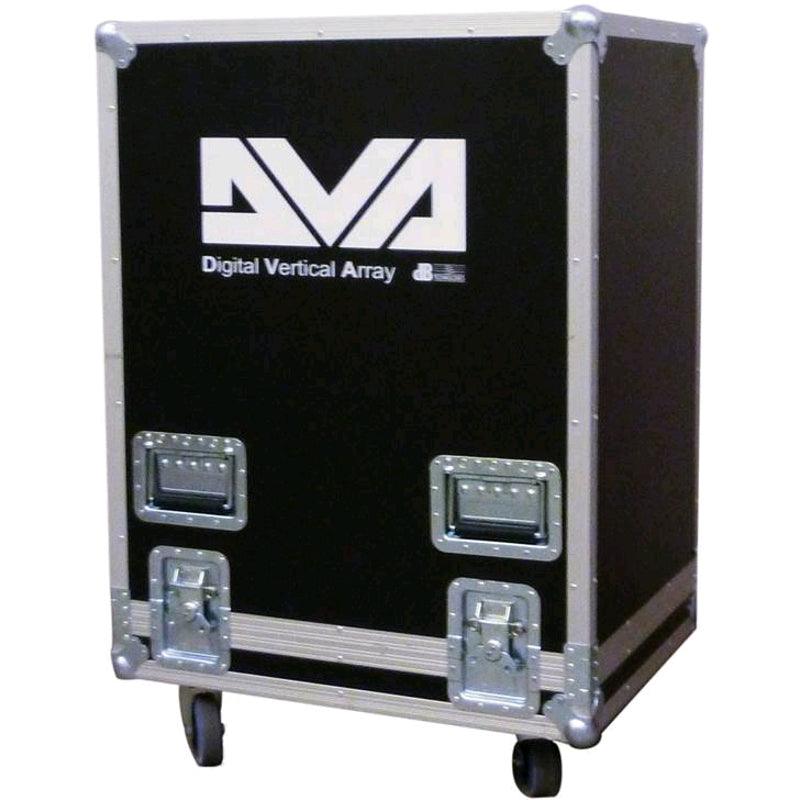 DB TECHNOLOGIES DTF4 FLIGHT CASE DF4 PER 4 MODULI DVA T8 E T4 INCLUSO SKATE DT6 - TechSoundSystem.com
