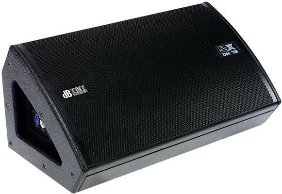DB TECHNOLOGIES DVX DM12 MONITOR ATTIVO DA PALCO 750W RMS WOOFER 12" DSP 24 BIT - TechSoundSystem.com